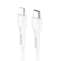 hoco. X37, fast charging data cable, 0.5m 27w, USB-C auf Lightning – Bild 1
