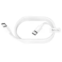 Hoco - X51 High-power 100W charging data cable type-C vers type-C, blanc, 2 mètres – Bild 5