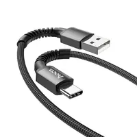 Hoco X71 USB-A zu Type-C Kabel 1m anti biegen schwarz – Bild 1