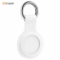 Housse AirTag - Porte-clés silicone iCarer, Blanc (XYSK001-WH) – Bild 1