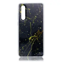 Huawei P30 - Black marble & gold flakes – Bild 1