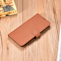 iCarer Samsung S22+ Housse en cuir véritable pour livre à clapet noir – Bild 9