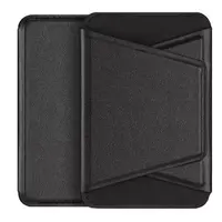 iP 12/13/14/15/16 Series . Dux Ducis Magnetic PU Leather Wallet Stand with MagSafe, Schwarz – Bild 1
