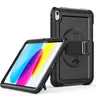 iPad 10 / 11 (2022 / 2025) - RPD - HEX-S FE, Rugged TPU Case with Handstrap, Black