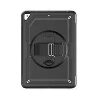 iPad 10,2" (iPad 7/8/9) - RPD - HEX-S FE, Custodia robusta in TPU con cinturino, nera – Bild 2