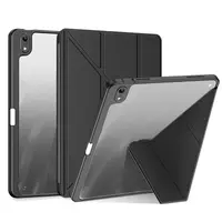 iPad 11" (2025) / iPad 10.9" (2022) Dux Ducis Magi Series flip case, black – Bild 1