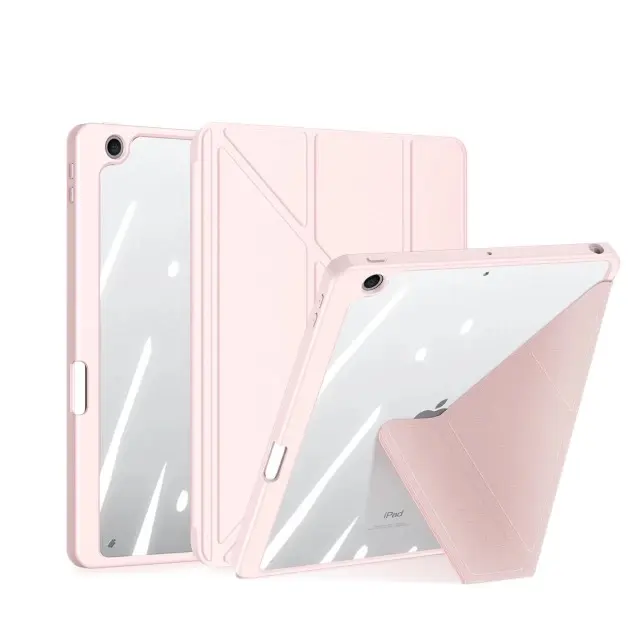 iPad 11” (2025) / iPad 10.9” (2022) Dux Ducis Magi Series Flip-Etui, Pink