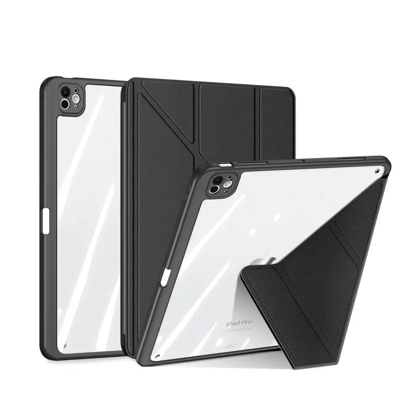 iPad 7/8/9 10.2 Dux Ducis Magi Series, stand-up flip case, black