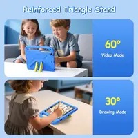 iPad 7/8/9 10.2 - Serie Dux Ducis Domo, custodia flip stand-up, blu – Bild 7