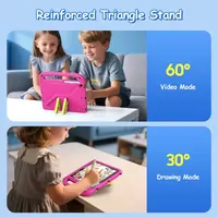 iPad 7/8/9 10.2 - Serie Dux Ducis Domo, custodia flip stand-up, rosa – Bild 7