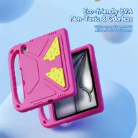 iPad Air 11 (2024/2025/2026)/Pro 11 (2024) - Dux Ducis Puff Series, aufstellbares Flip-Etui, pink – Bild 4