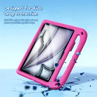 iPad Air 11 (2024/2025/2026)/Pro 11 (2024) - Dux Ducis Puff Series, aufstellbares Flip-Etui, pink – Bild 5