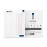 iPad Air 11 / Air 4/5 10.9 / Pro 11 - Dux Ducis Unid Series, étui à rabat relevable, rose + coeurs – Bild 9