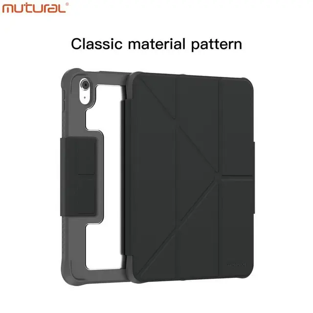 iPad Air 11 (M2/M3/M4)/Air 10.9/iPad Pro 11 (2018-2022) - Mutural Rugged-Pro Stripe Hülle, Orange