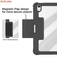 iPad Air 11 (M2/M3/M4)/Air 10.9/iPad Pro 11 (2018-2022) - Mutural Rugged-Pro Stripe Sleeve, Black – Bild 7