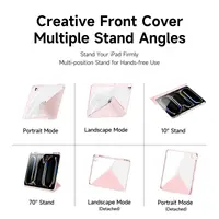 iPad Air 13 (2024) / iPad Pro 12.9 (2020/ 21/22) - Dux Ducis Magi Series, custodia flip stand-up, rosa – Bild 5