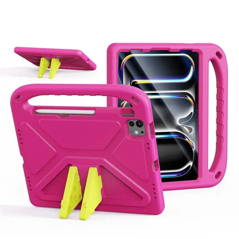 iPad Air 4/5 10.9/Pro 11 (2018-2022) - Dux Ducis Puff Series, aufstellbares Flip-Etui, pink