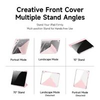 iPad Air 4/5/6 10.9 - Dux Ducis Magi Series, aufstellbares Flip-Etui, pink – Bild 4