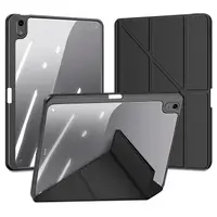 iPad Air 4/5/6/7 - Dux Ducis Magi Series, étui à rabat relevable, noir – Bild 9