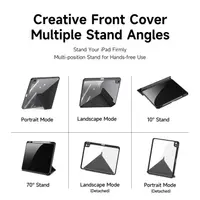 iPad Air 4/5/6/7 - Serie Dux Ducis Magi, custodia flip stand-up, nera – Bild 4