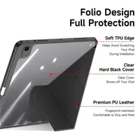 iPad Air 4/5/6/7 - Serie Dux Ducis Magi, custodia flip stand-up, nera – Bild 5