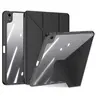 iPad Air 4/5/6/7 - Serie Dux Ducis Magi, custodia flip stand-up, nera