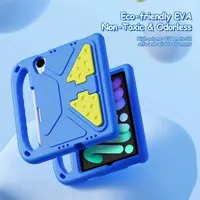 iPad Mini 7/6 - Dux Ducis Puff Series, stand-up flip case, blue – Bild 4