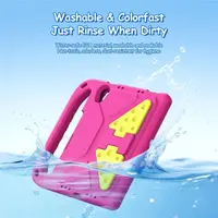 iPad Mini 7/6 - Dux Ducis Puff Series, stand-up flip case, pink – Bild 8