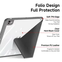 iPad Pro 11 (2020/2021/2022) - Dux Ducis Magi Series, aufstellbares Flip-Etui, Grau – Bild 6