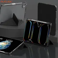 iPad Pro 11 (M4/M5) - Mutural Clear-Pro Series Custodia per tablet, Schwarz – Bild 1