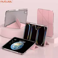 iPad Pro 11 (M4/M5) - Mutural Clear-Pro Series Tablet Case, Pink – Bild 1