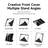 iPad Pro 13 (2024/2025) - Dux Ducis Magi Series Flip-Etui, Schwarz – Bild 5