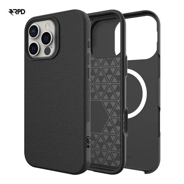 iPhone 11 - Rugged Armor Outdoor Etui mit MagSafe, black