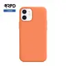 iPhone 12 / 12 Pro - Custodia in silicone Kumquat (arancione), Liquid (versione Magsafe)