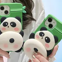 iPhone 12/12 Pro - Étui jeune panda avec fonction d'impression grinçante – Bild 5