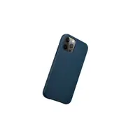 iPhone 12/12 Pro - iCarer Echtleder Backcase blau (RIX1206) – Bild 4