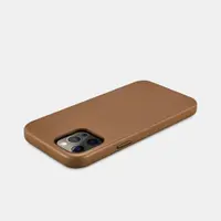 iPhone 12/12 Pro - iCarer genuine leather case with MagSafe brown – Bild 6
