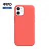 iPhone 12 / 12 Pro - Silicone Case Pink Citrus (rose), Liquid (version Magsafe)