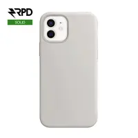 iPhone 12 / 12 Pro - Silicone Case weiss, solid – Bild 1