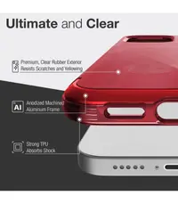 iPhone 12 / 12 Pro - X-Doria Raptic Air Backcase rosso, per una protezione e uno stile ottimali – Bild 4