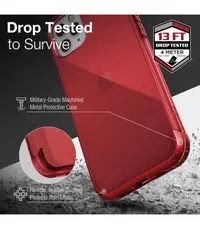 iPhone 12 / 12 Pro - X-Doria Raptic Air Backcase rouge, pour une protection optimale et du style – Bild 3
