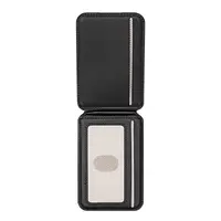 iPhone 12/13/14/15/16 Series . Dux Ducis Magnetic Leather Wallet Stand with MagSafe, Schwarz – Bild 5