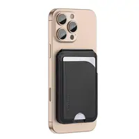 iPhone 12/13/14/15/16 Series . Dux Ducis Magnetic Leather Wallet Stand with MagSafe, Schwarz – Bild 6