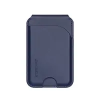 iPhone 12/13/14/15/16 Series . Dux Ducis Magnetic Leather Wallet Stand with MagSafe, blau – Bild 1