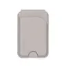 iPhone 12/13/14/15/16 Series . Dux Ducis Portefeuille en cuir magnétique avec MagSafe, Gris