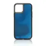 iPhone 12 - Hülle mit beweglichem Sand, blau