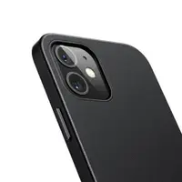 iPhone 12 Mini - Baseus Kunstleder Etui, Schwarz – Bild 5