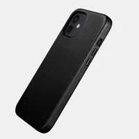 iPhone 12 mini - iCarer - Leather Backcase, Schwarz (WMI1215-BK) – Bild 3