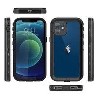 iPhone 12 Mini - Redpepper IP68 Dot+ Series Wasserdichtes Outdoor Case, schwarz – Bild 6