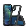 iPhone 12 Mini - Redpepper IP68 Dot+ Series Wasserdichtes Outdoor Case, schwarz